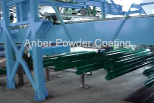 highway guardrails PVC coating line